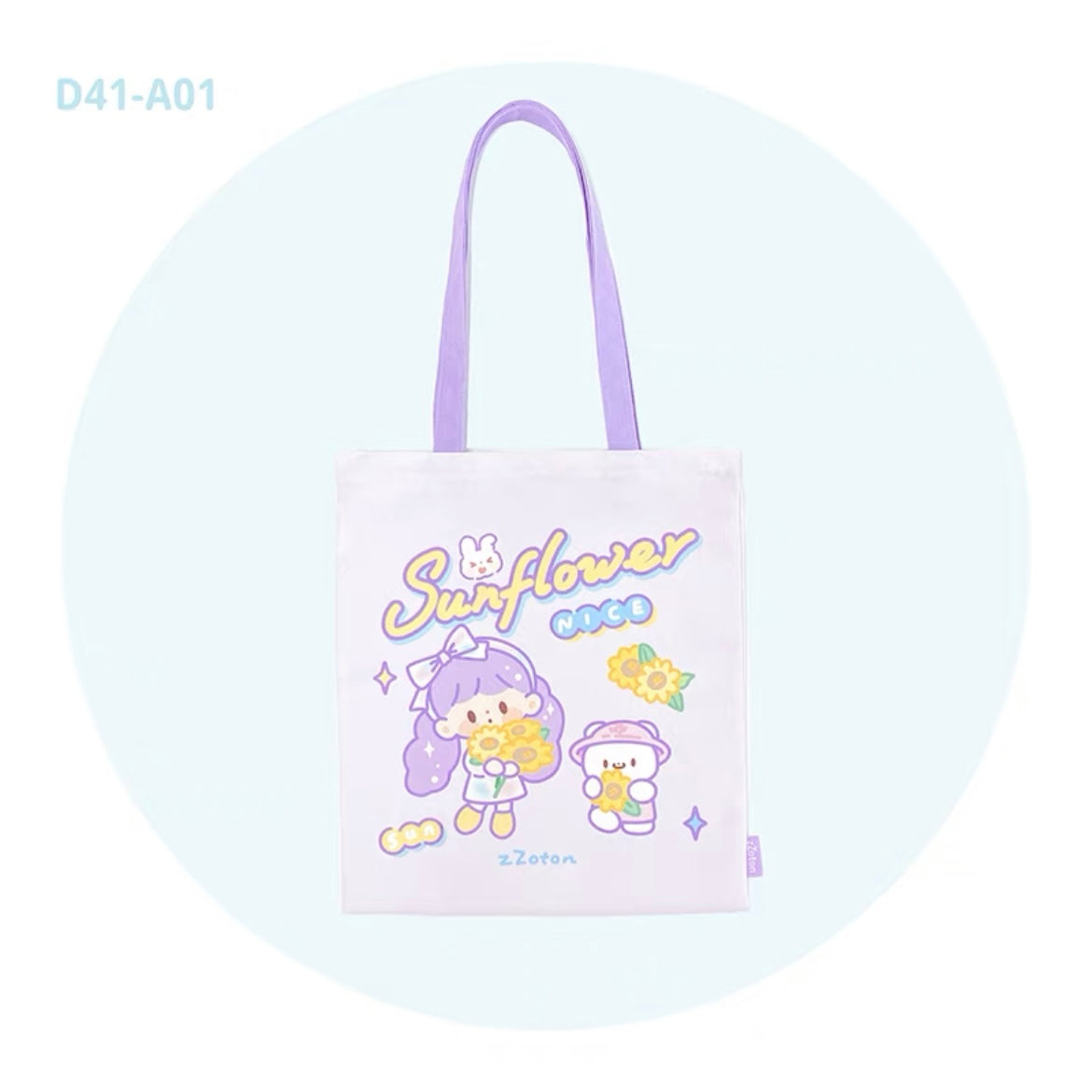 Molinta cute andsweet shoulder canvas bag