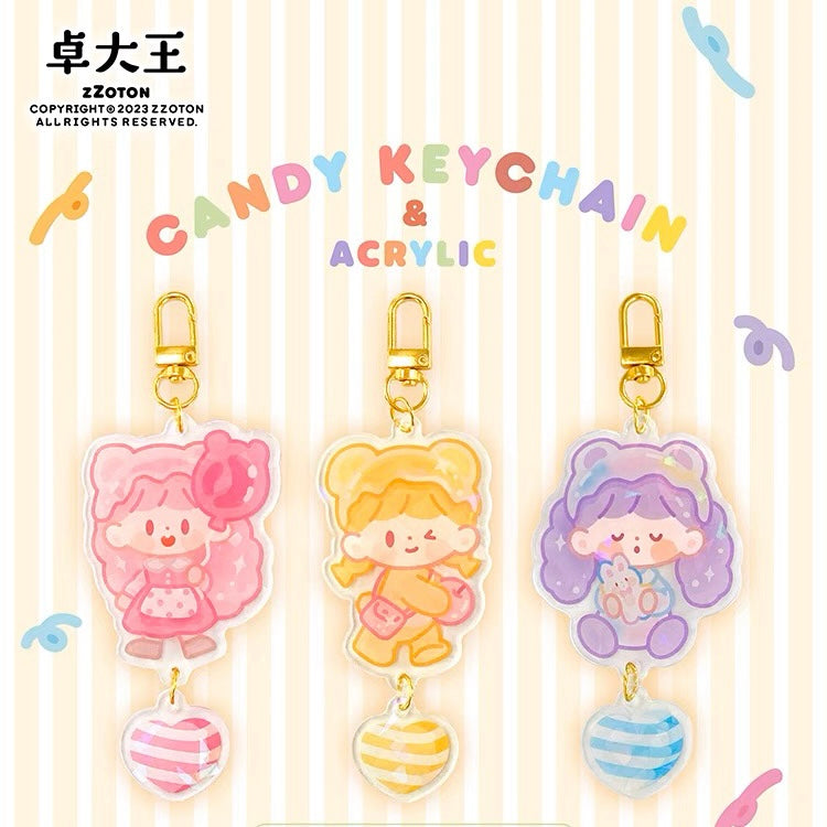 Molinta candy acrylic key chaining