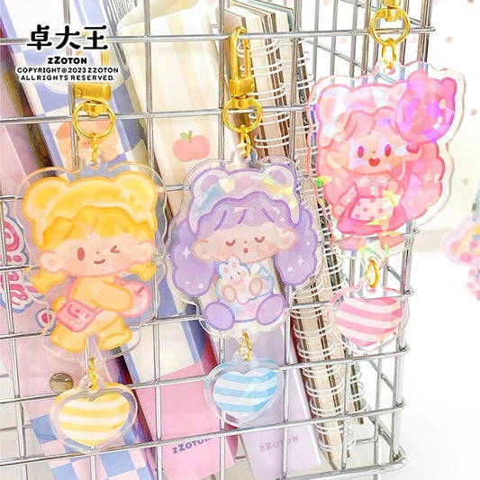 Molinta candy acrylic key chaining