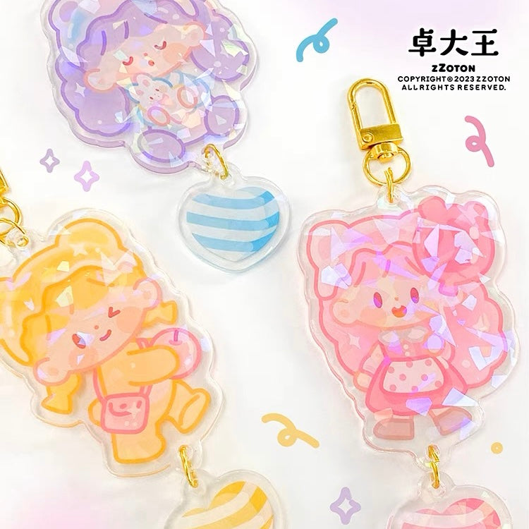 Molinta candy acrylic key chaining