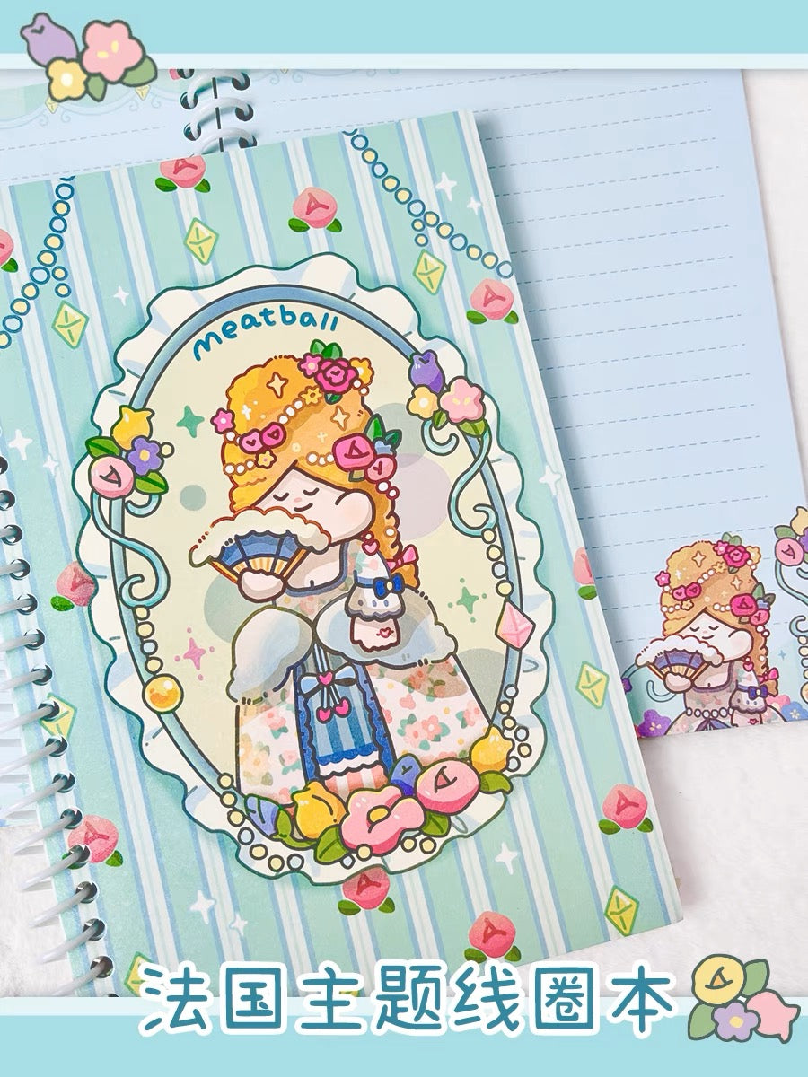 Meatball 「Travel」series  France notebook