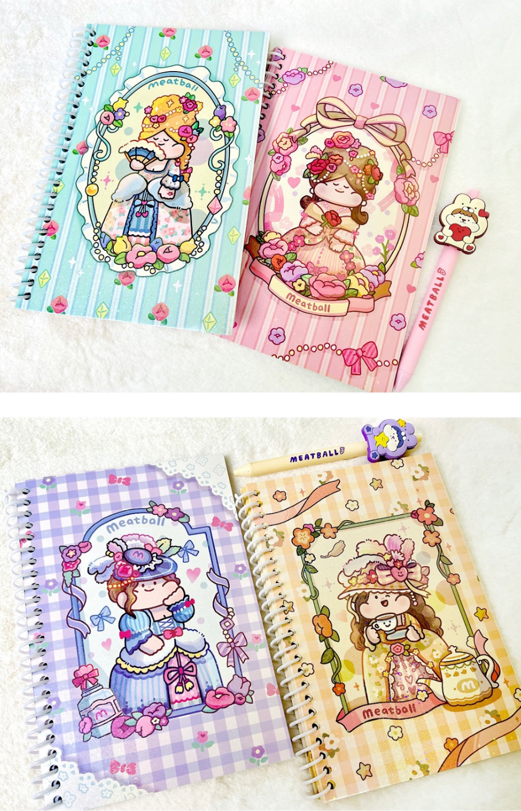 Meatball 「Travel」series  France notebook