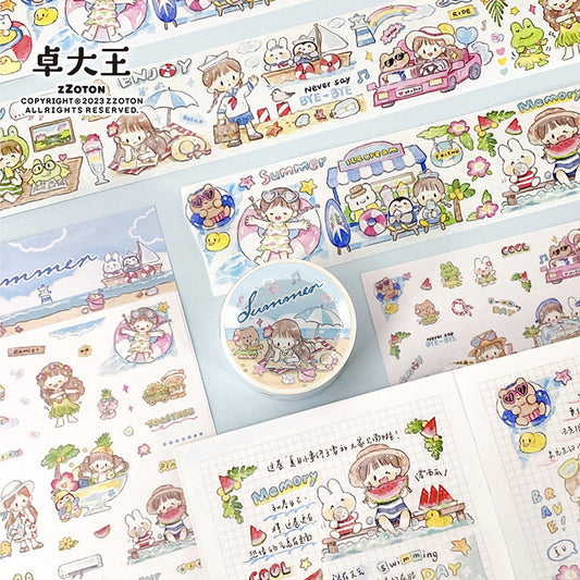 Molinta summer time washitape and sticker pack