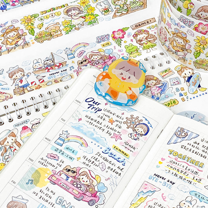Molinta summer time washitape and sticker pack