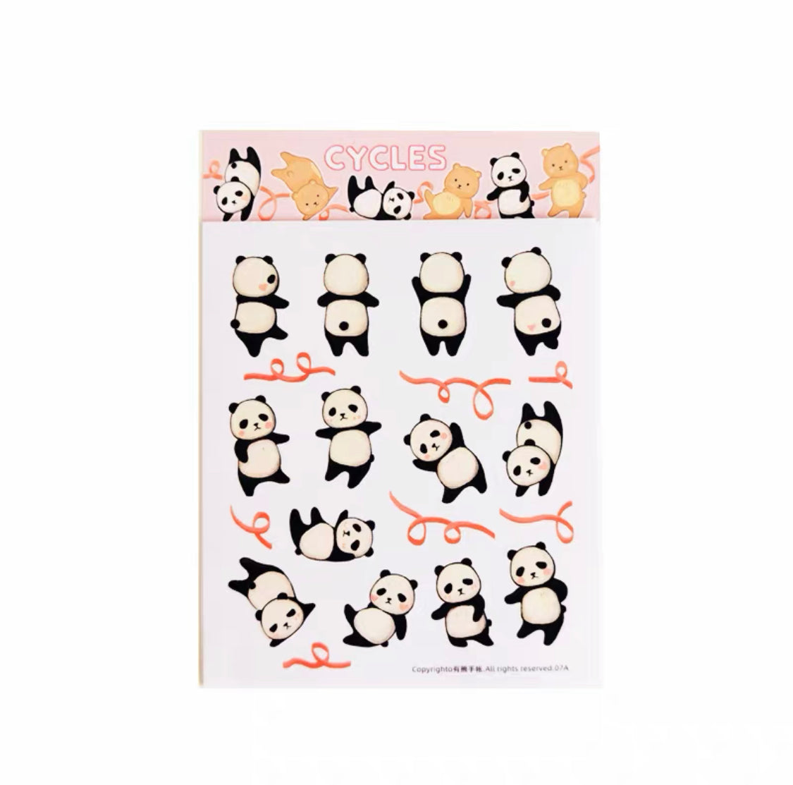 Ever&Ein Daily life & 31days & date & cycles washitape and sticker pack