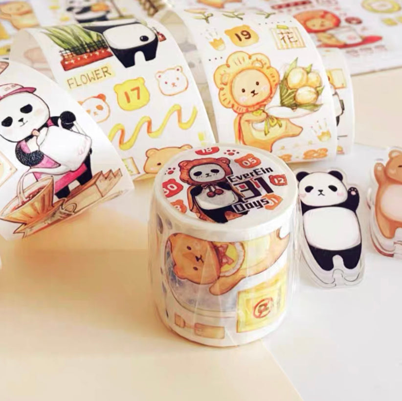 Ever&Ein Daily life & 31days & date & cycles washitape and sticker pack