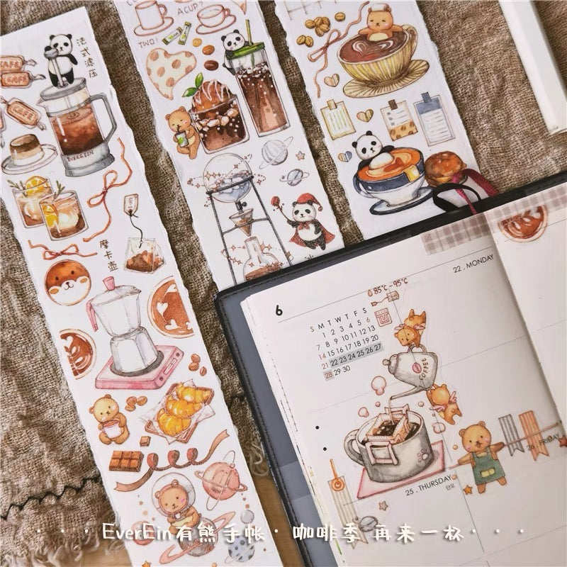 Ever&Ein coffee theme washitape