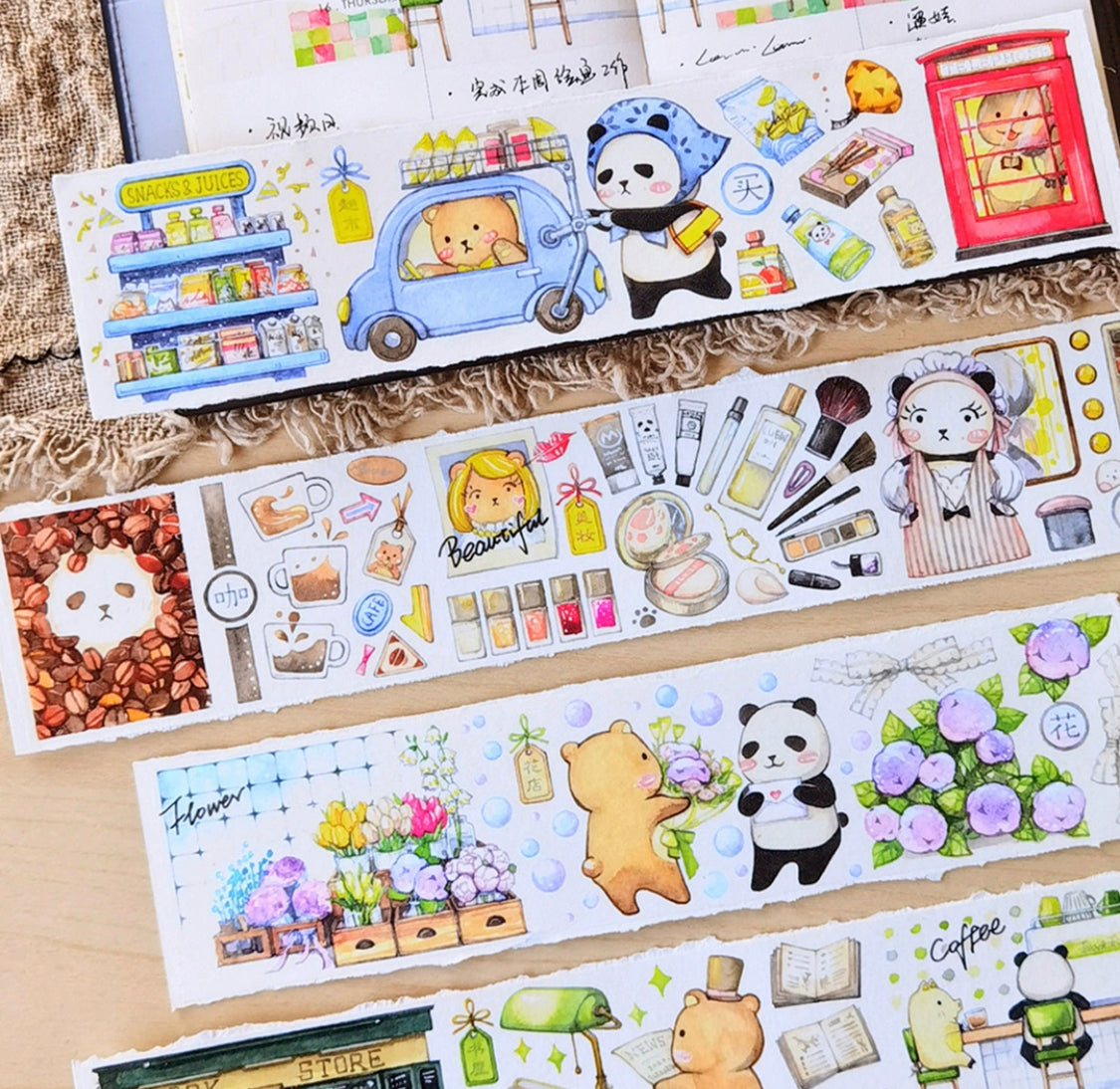Ever&Ein ordinary life theme washitape
