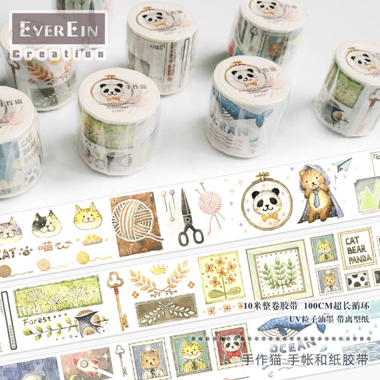 Ever&Ein creation cat washitape