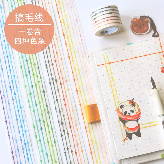 Ever&Ein colorful knitting wool washitape