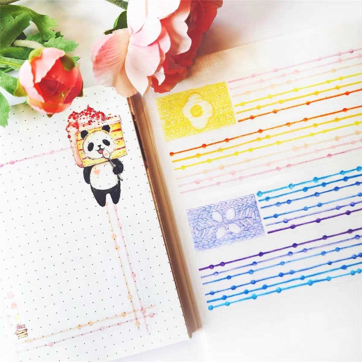 Ever&Ein colorful knitting wool washitape