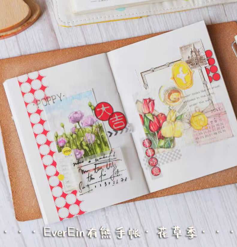 Ever&Ein plant theme washitape