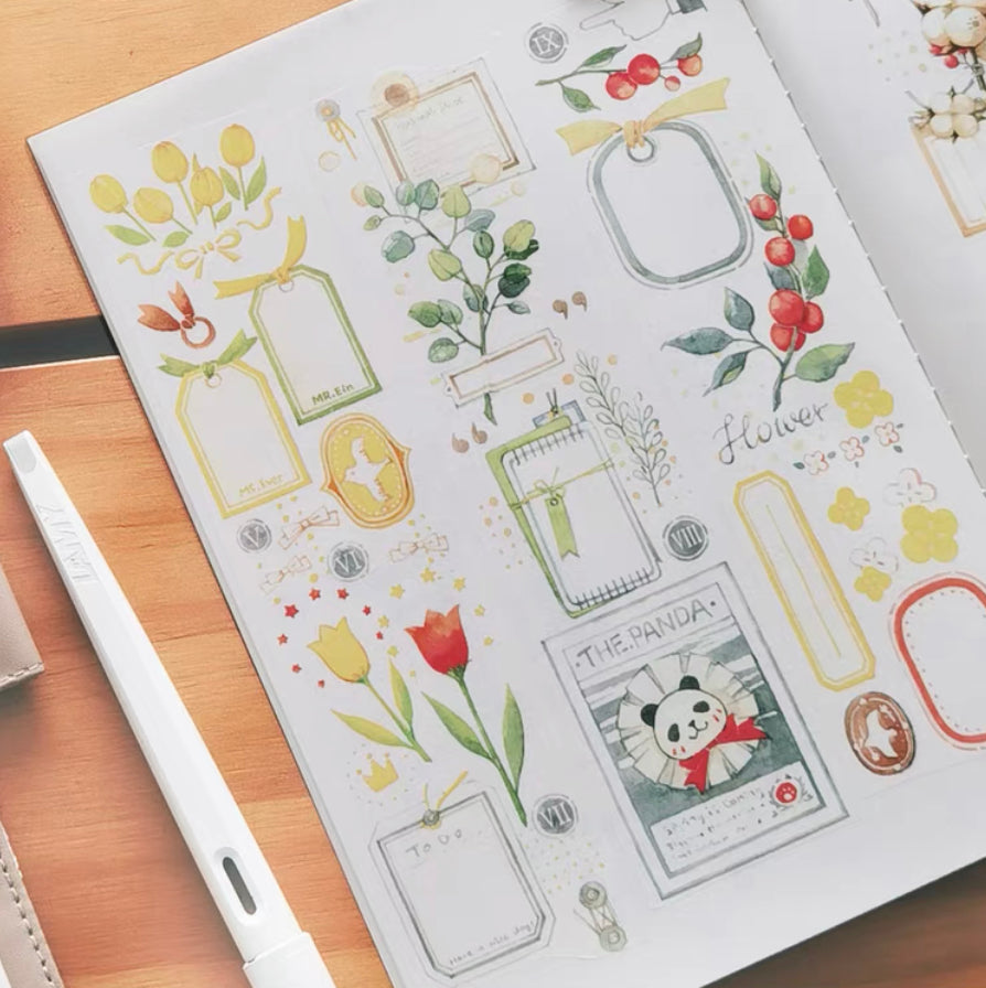 Ever&Ein plant theme washitape