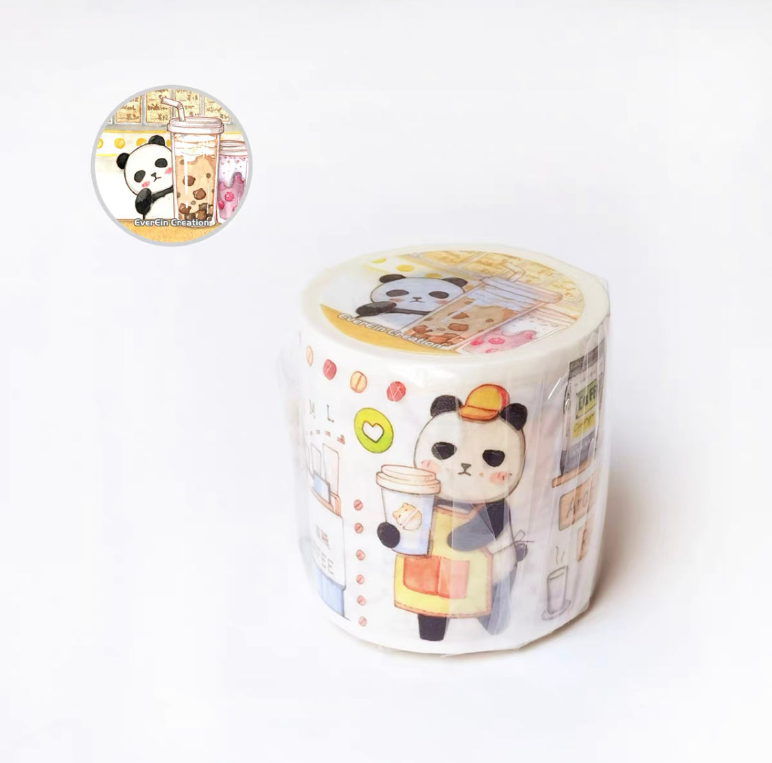Ever&Ein tea time and sweet time washitape and sticker pack