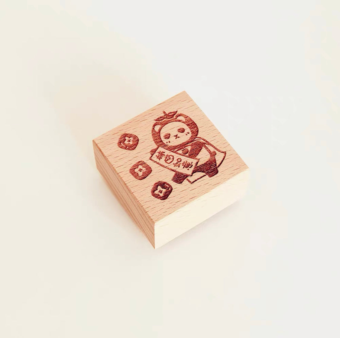 Ever&Ein panda and bear rubber stamp series