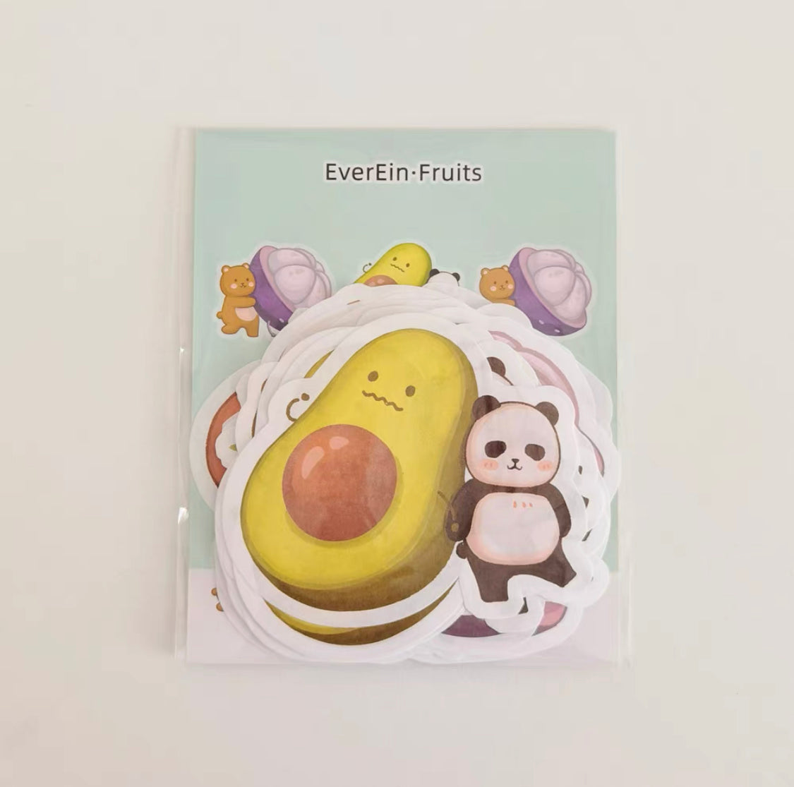 Ever&Ein panda and bear memo paper pack