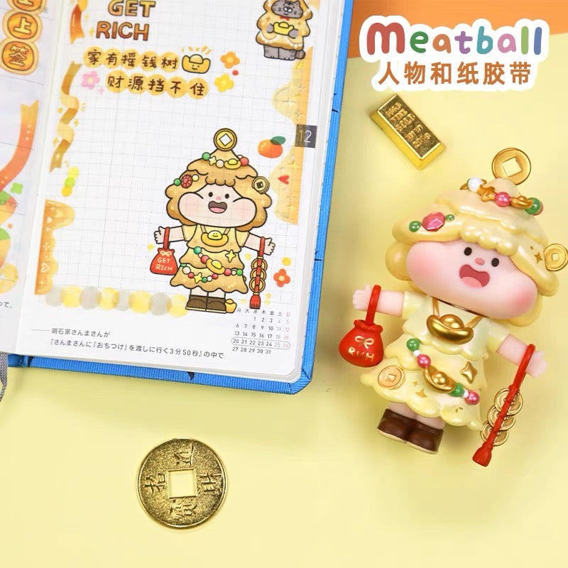 Meatball「Make a wish」washitape
