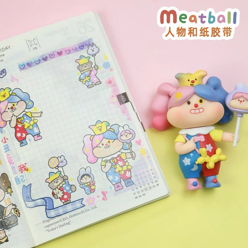 Meatball「Make a wish」washitape