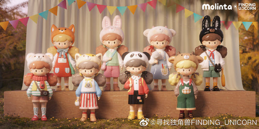 Molinta blind box toys 「Party Animals」series 13