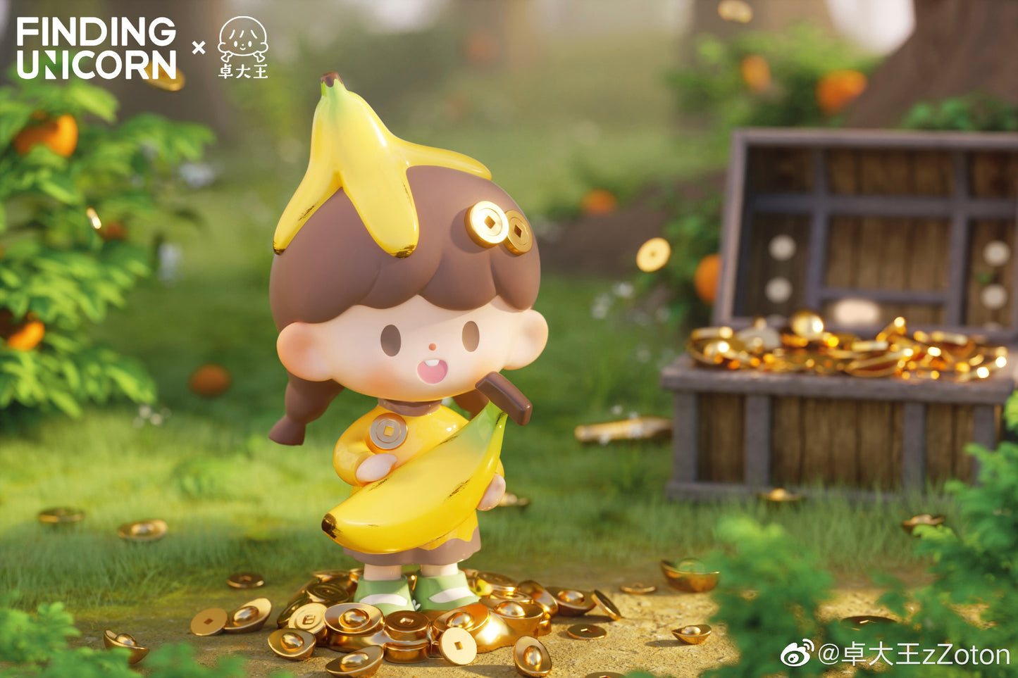 Molinta blind box toys 「Blessing for Fruits」series 14
