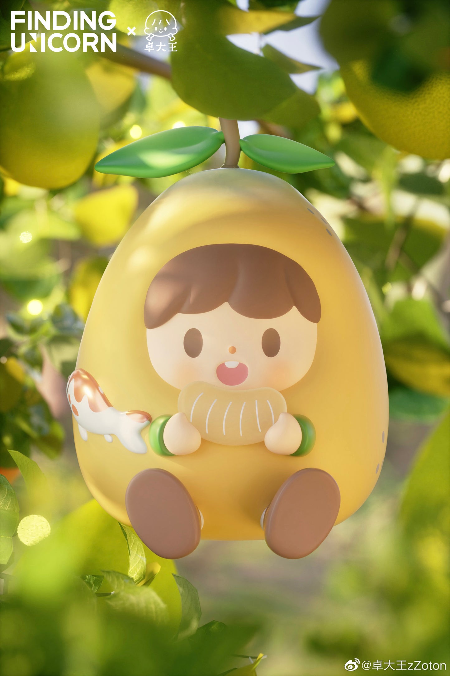 Molinta blind box toys 「Blessing for Fruits」series 14