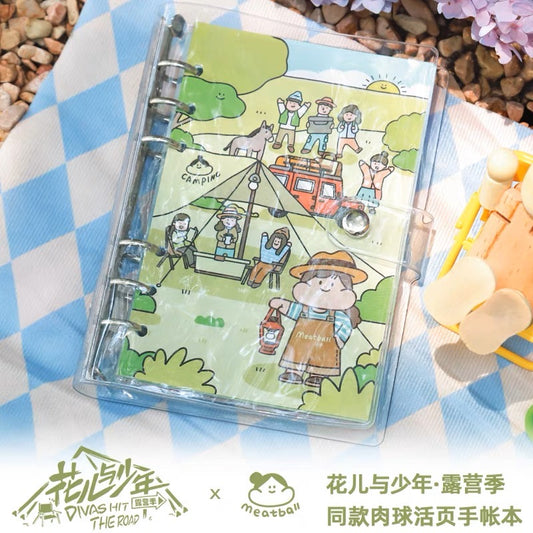 Meatball camping loose leaf book