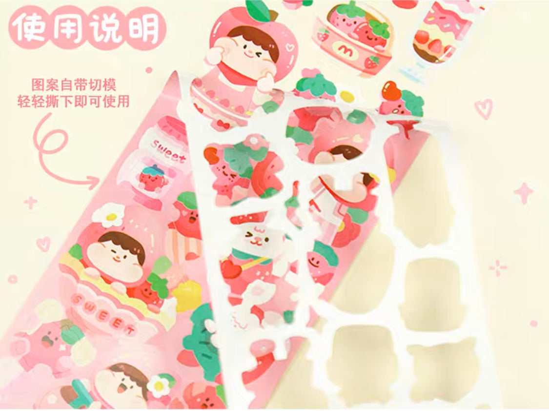 Meatball 「Fruit」series sticker tape