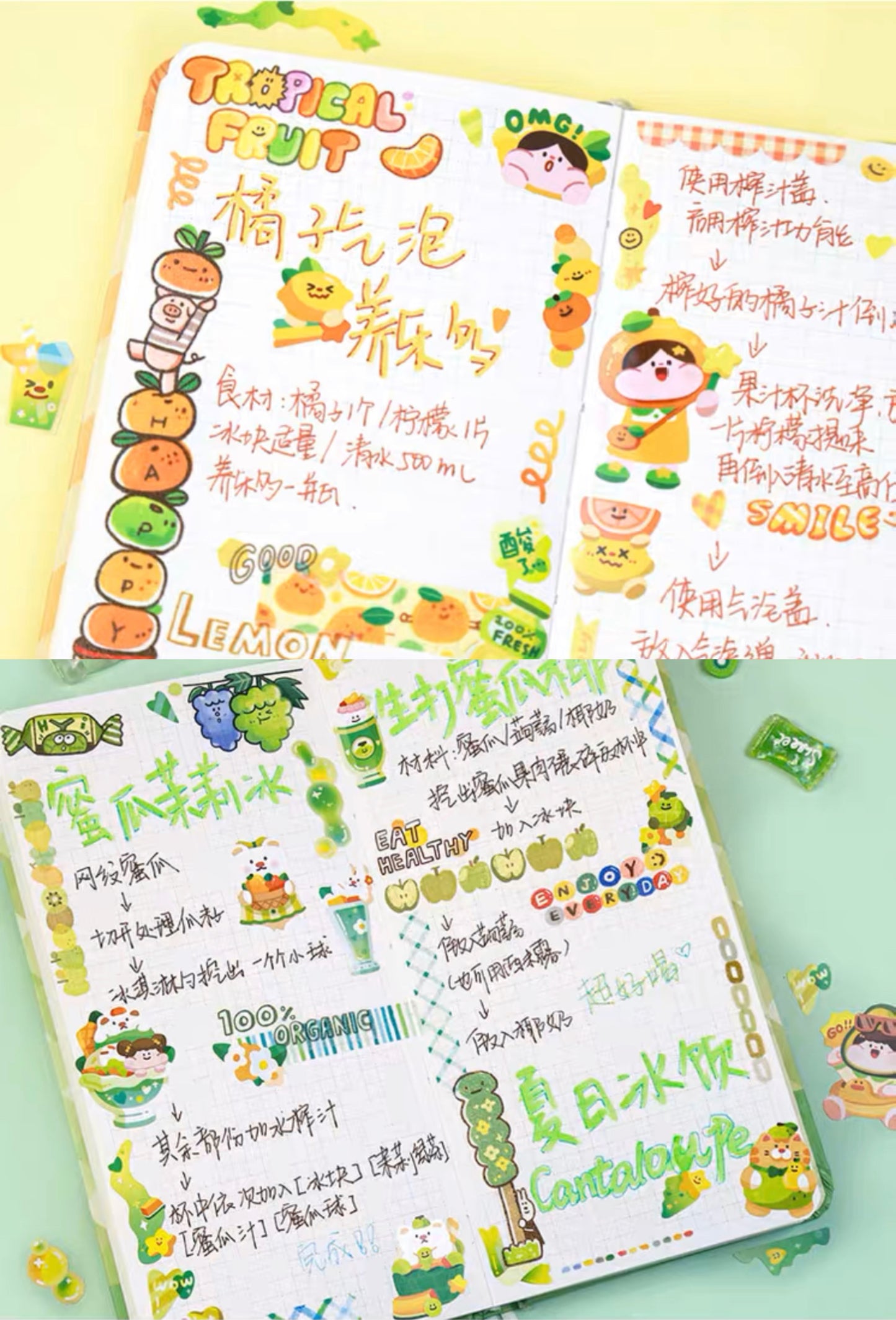 Meatball 「Fruit」series sticker tape