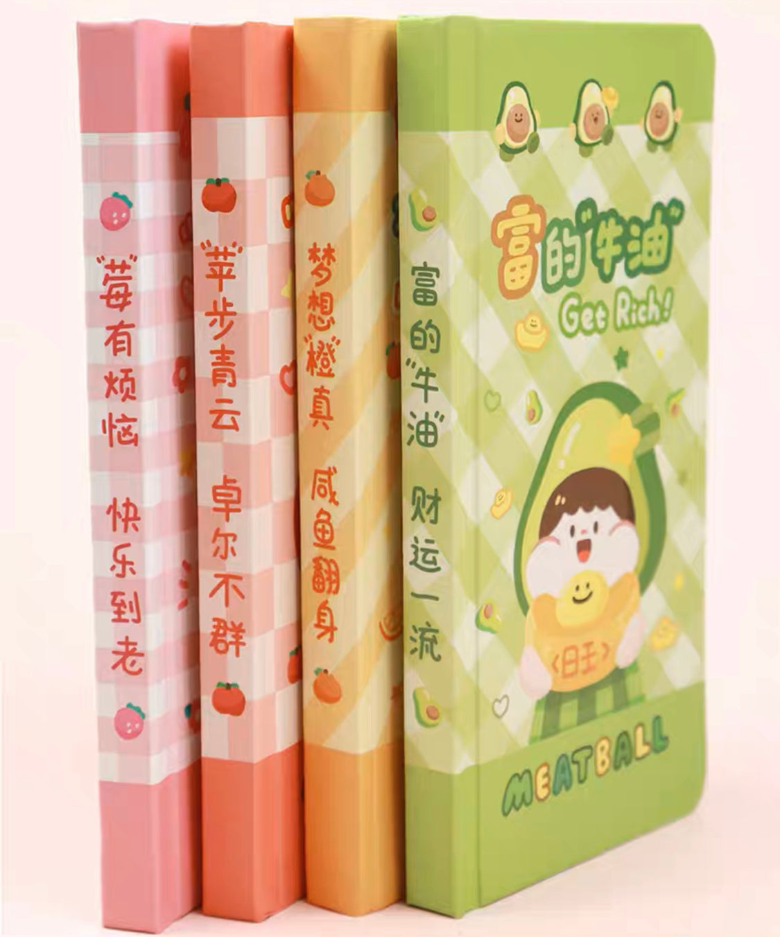 Meatball 「Fruit」series weeks notebook (day free)