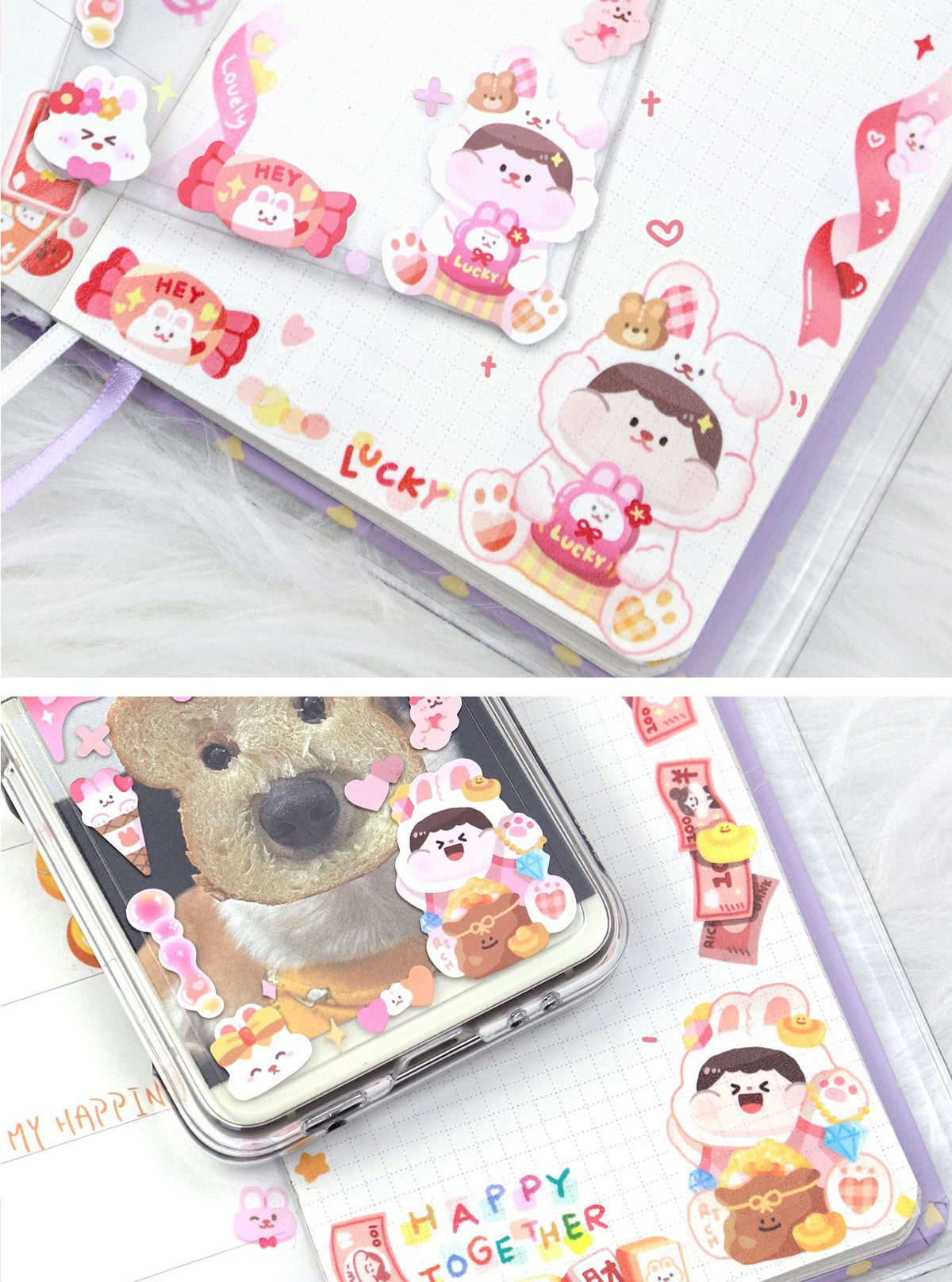Meatball 「2023 new year rabbit」series washitape and sticker tape