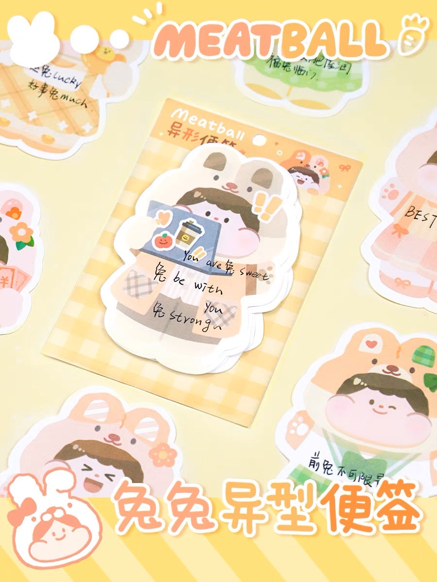 Meatball 「2023 new year rabbit」series memo pack