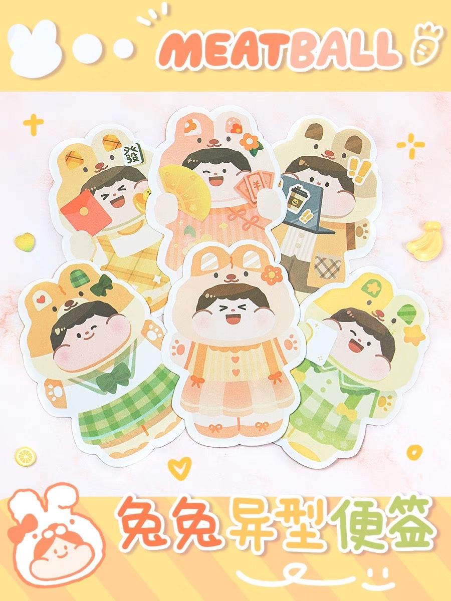 Meatball 「2023 new year rabbit」series memo pack
