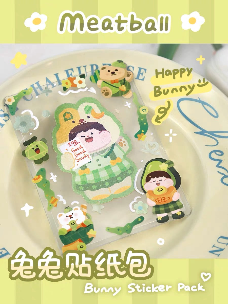 Meatball 「2023 new year rabbit」series sticker pack