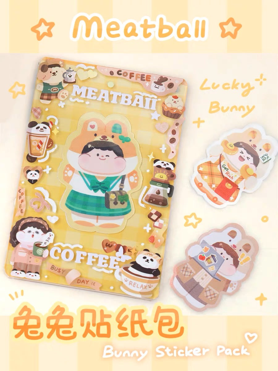 Meatball 「2023 new year rabbit」series sticker pack