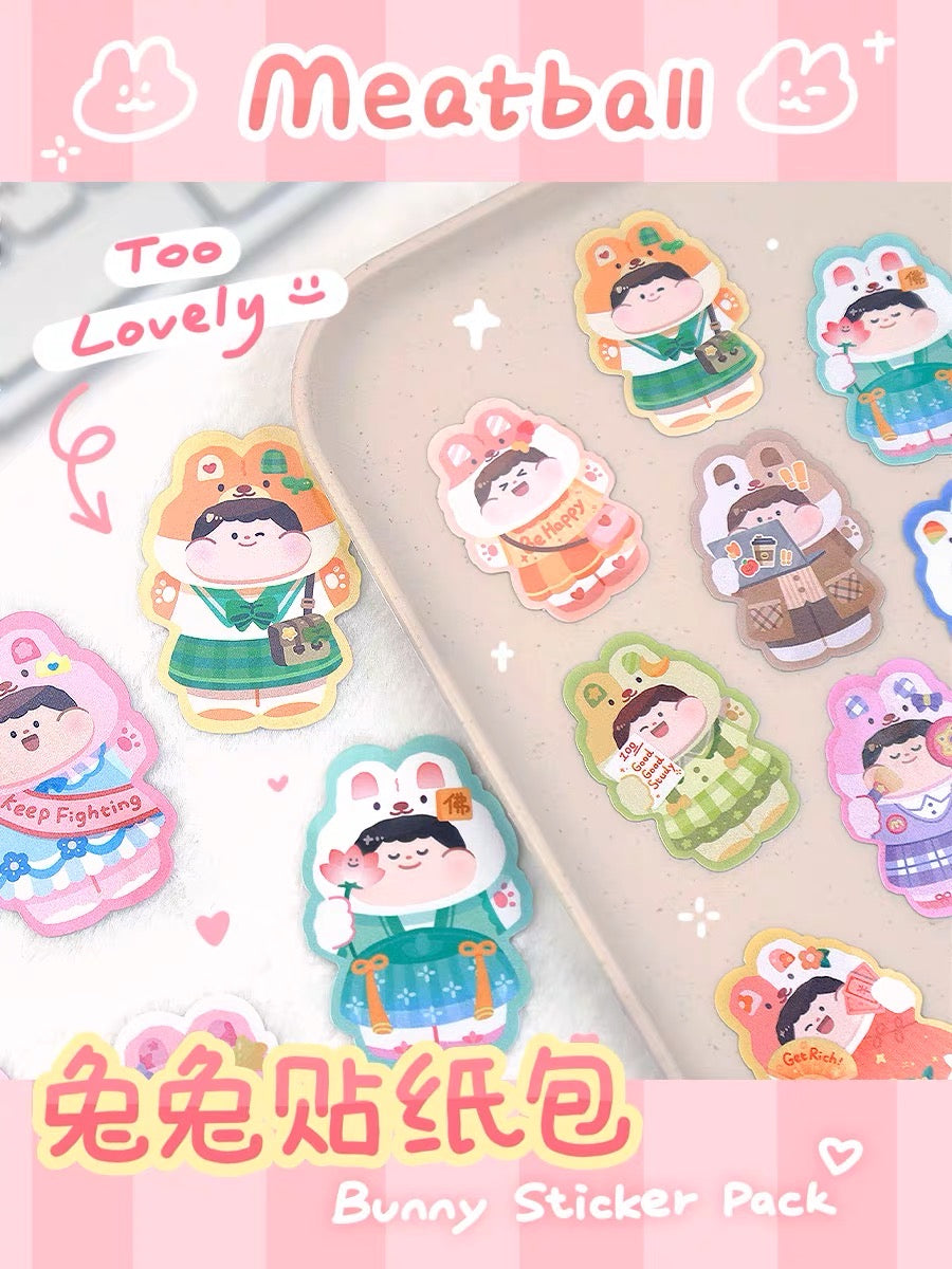Meatball 「2023 new year rabbit」series sticker pack