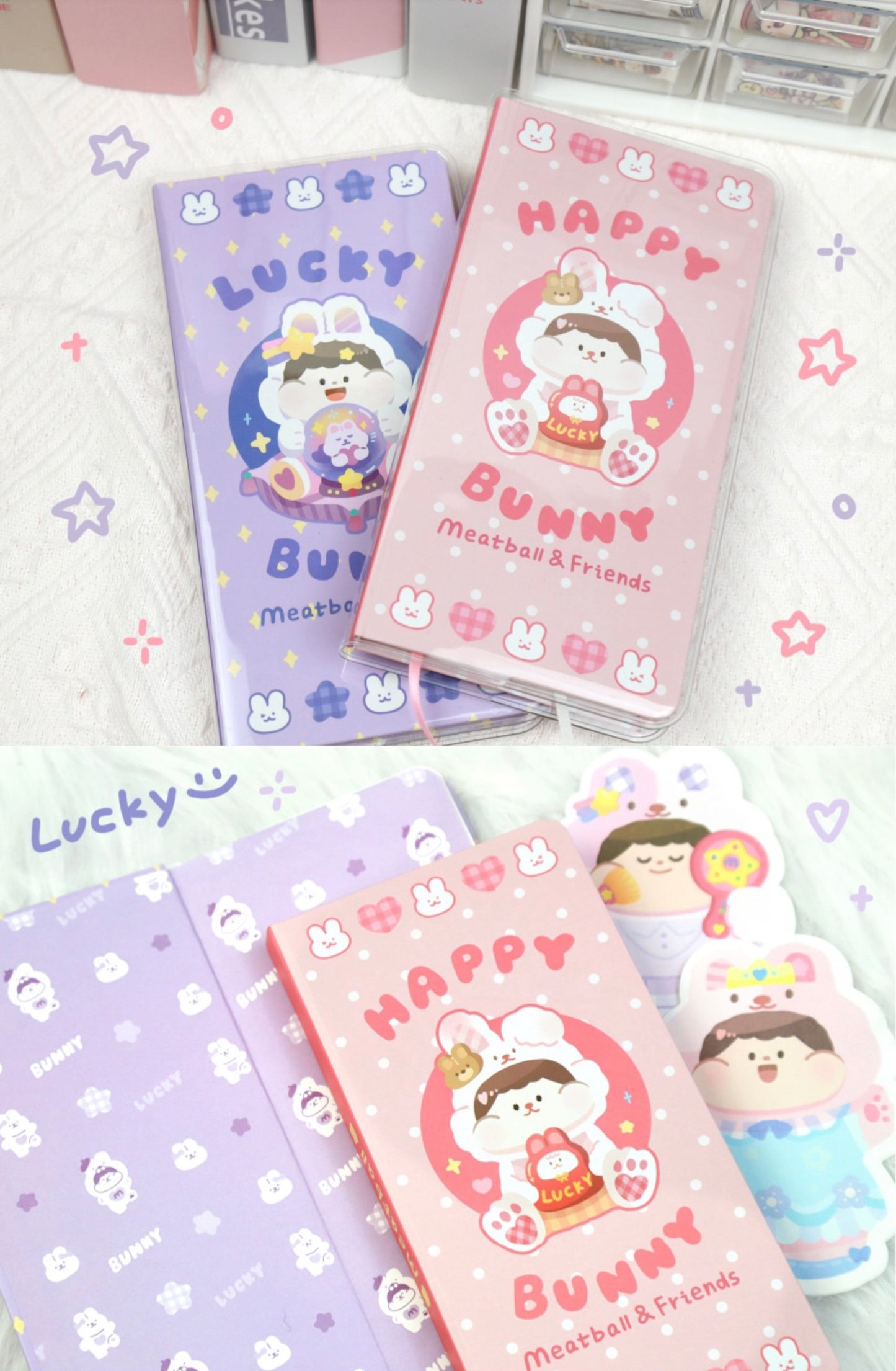 Meatball 「2023 new year rabbit」series weeks notebook (day free)