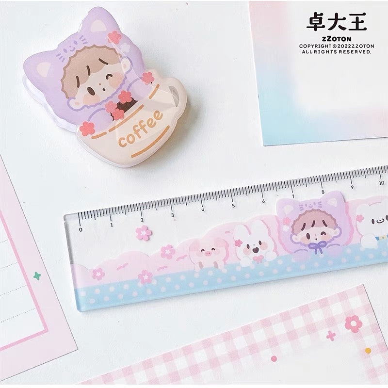 Molinta kawaii animal ruler