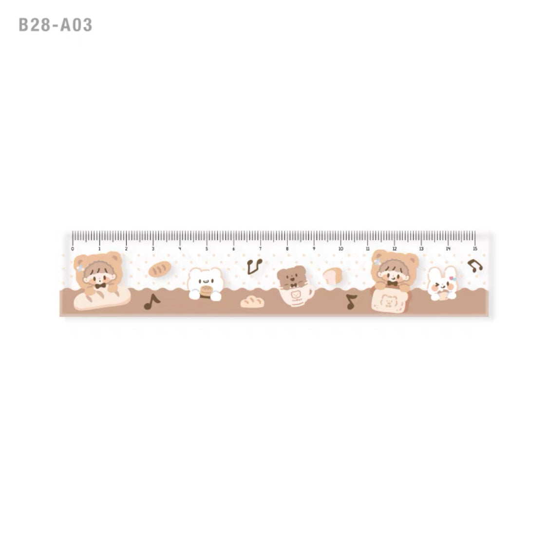Molinta kawaii animal ruler