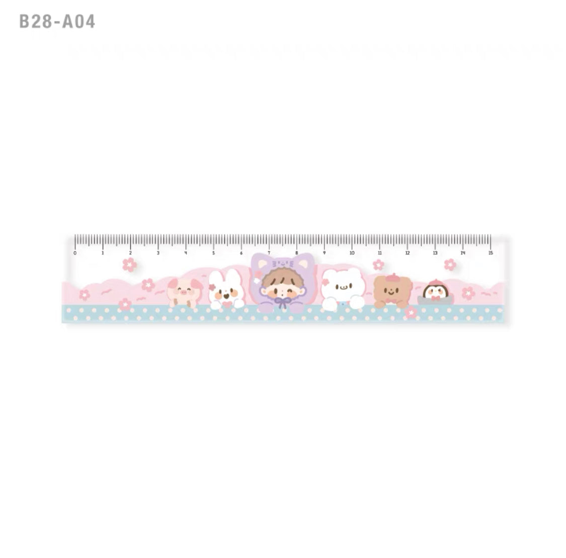 Molinta kawaii animal ruler