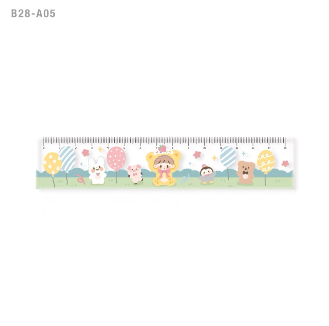 Molinta kawaii animal ruler