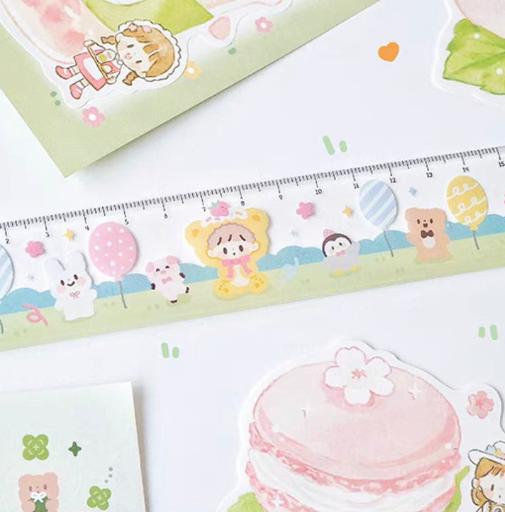 Molinta kawaii animal ruler