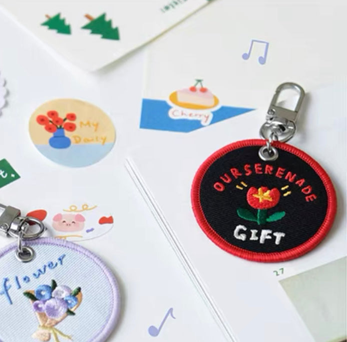 Molinta × Aki Jiang 【Our serenade】memo pad sealing sticker roll key chain