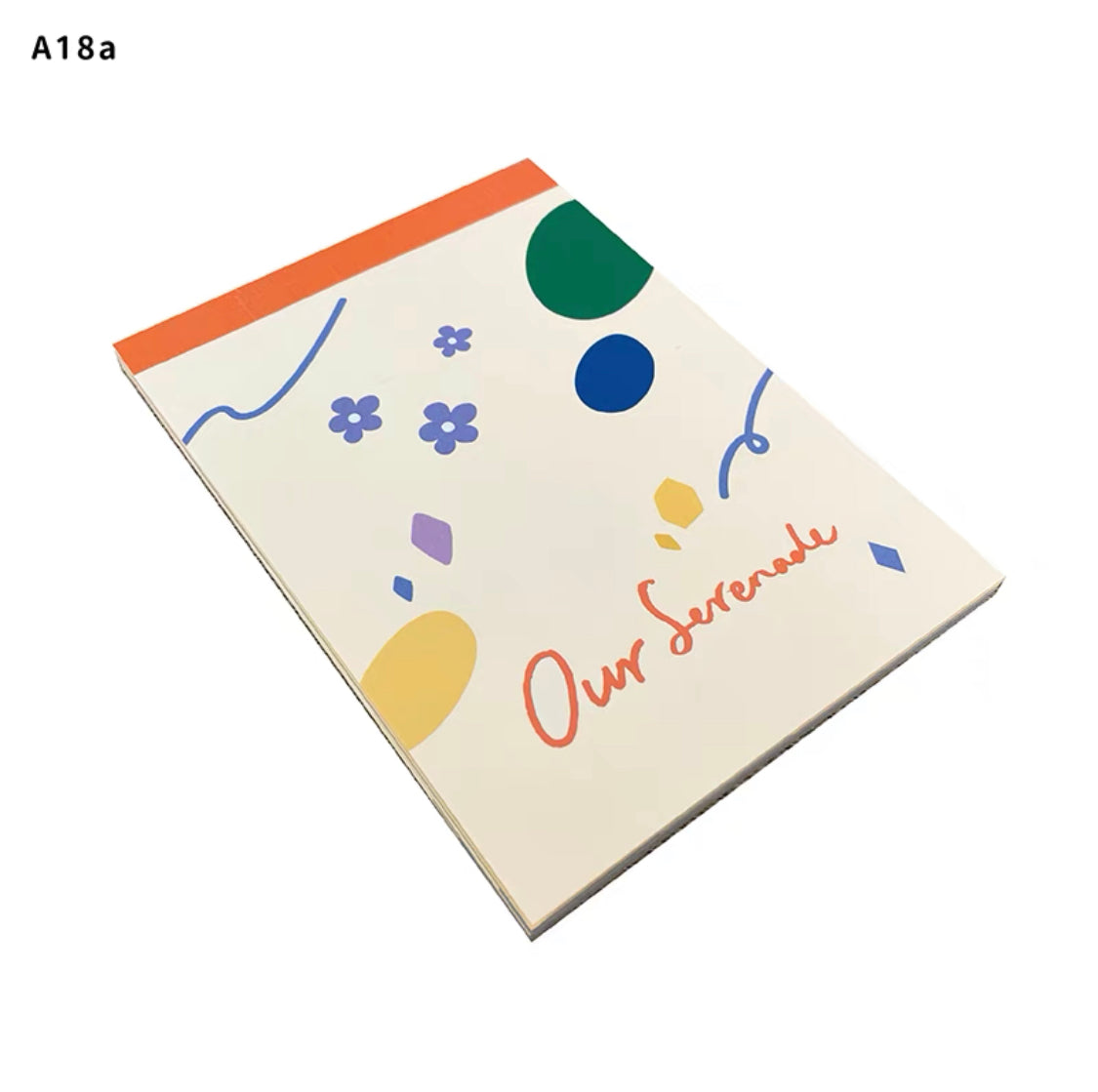 Molinta × Aki Jiang 【Our serenade】memo pad sealing sticker roll key chain