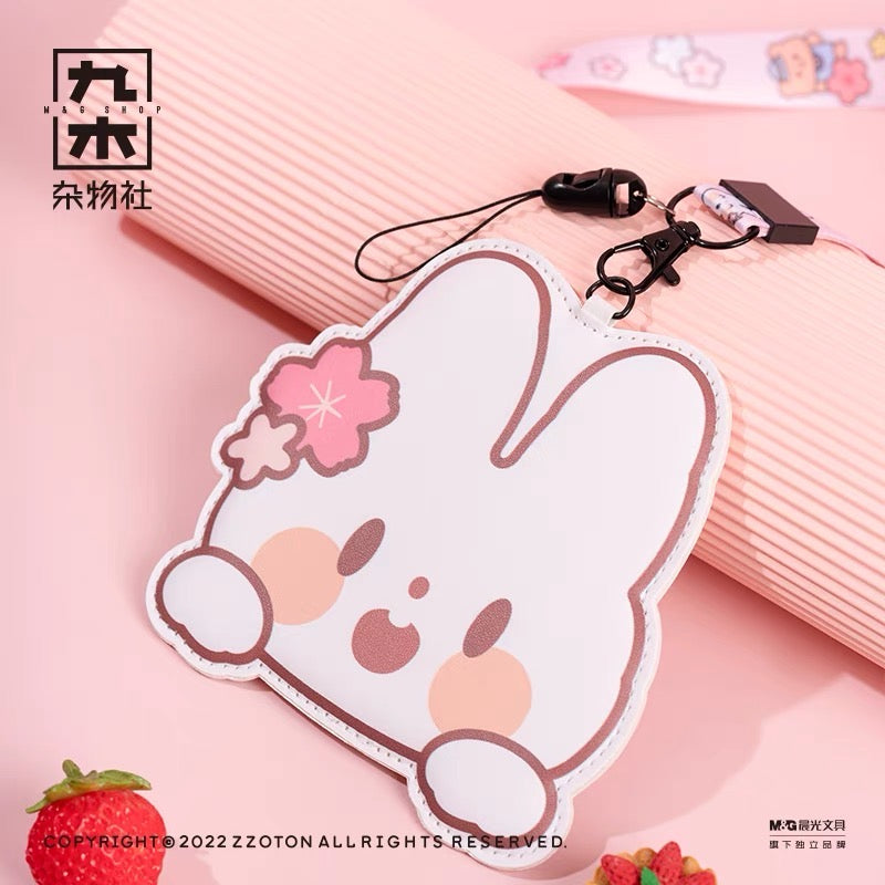 Molinta × M&G shop flower party series bus pass cardholder