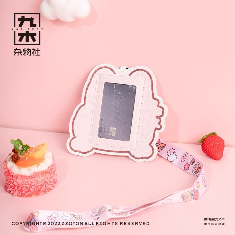 Molinta × M&G shop flower party series bus pass cardholder
