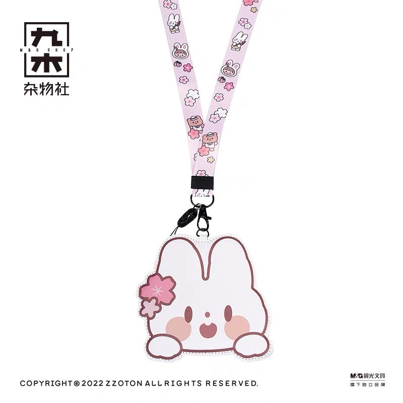 Molinta × M&G shop flower party series bus pass cardholder