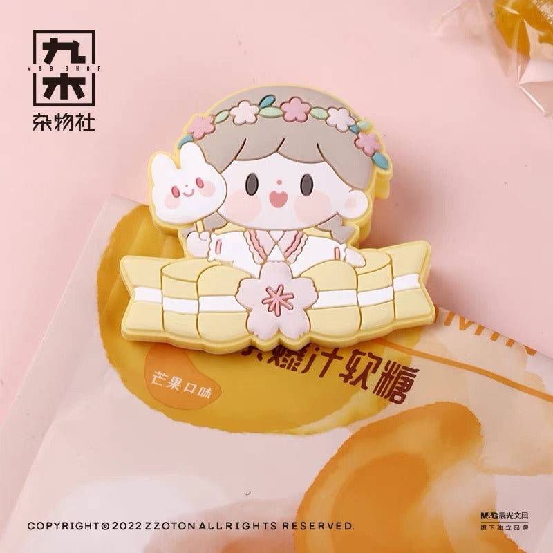 Molinta × M&G shop flower party series magnet clamp/folder blind box