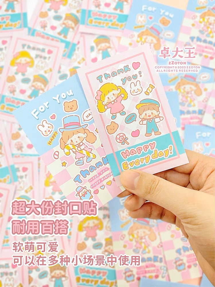 Molinta 「candy house」series washitape  sticker and journal paper pack