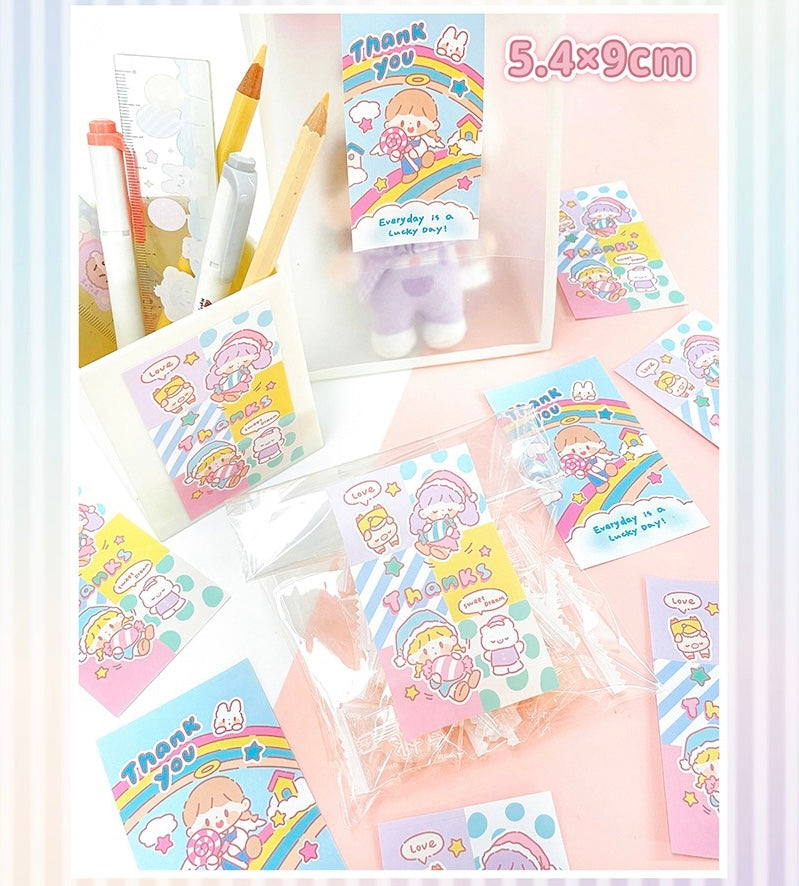 Molinta 「candy house」series washitape  sticker and journal paper pack