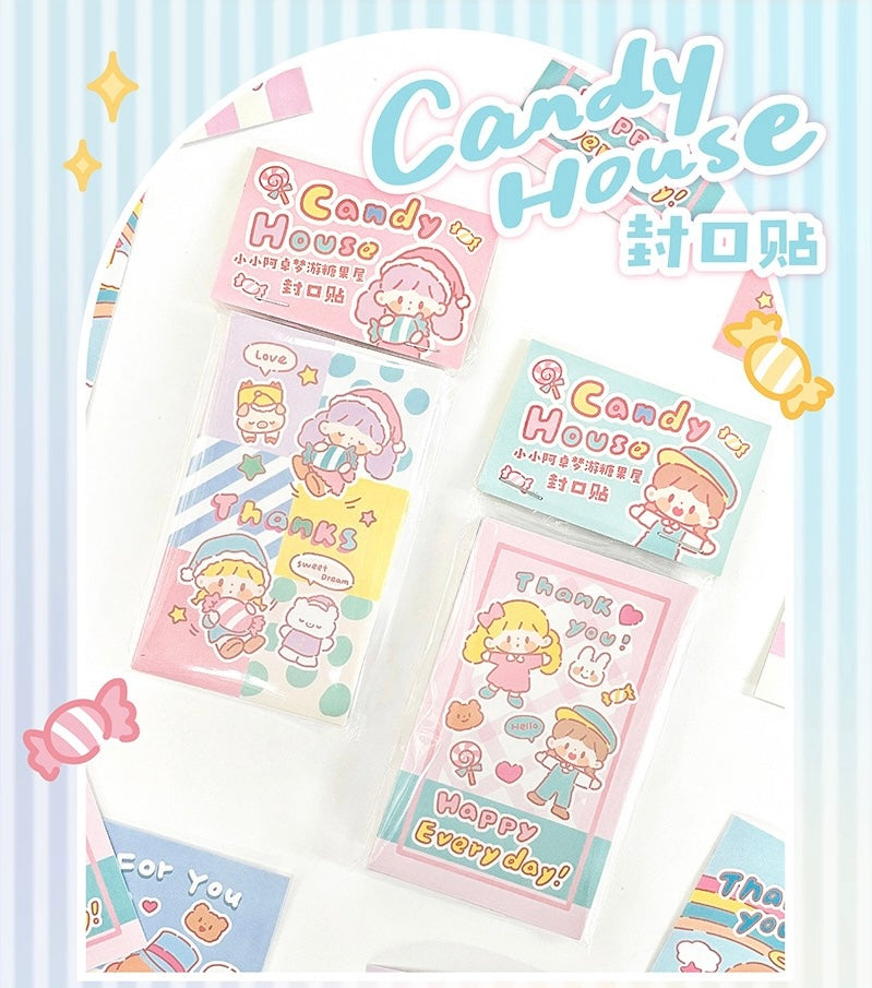 Molinta 「candy house」series washitape  sticker and journal paper pack